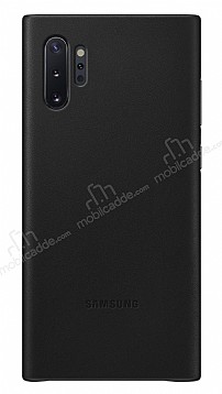 Samsung Galaxy Note 10 Plus Orjinal Siyah Deri Klf