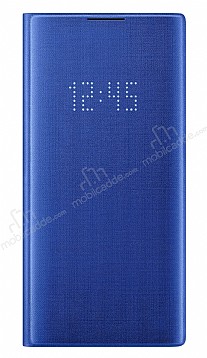 Samsung Galaxy Note 10 Plus Orjinal Led View Cover Mavi Klf