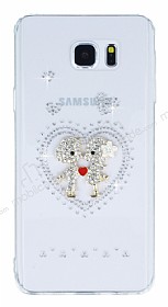 Samsung Galaxy Note 5 Tal Love effaf Silikon Klf