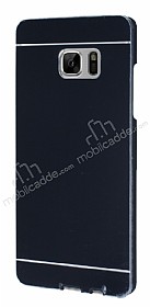 Samsung Galaxy Note FE Aynal Siyah Rubber Klf