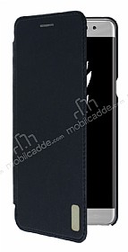 Samsung Galaxy Note FE Kapakl Siyah Deri Klf