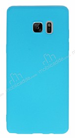 Samsung Galaxy Note FE Mat Su Yeili Silikon Klf