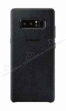 Samsung Galaxy Note 8 Orjinal Alcantara Set Siyah Klf