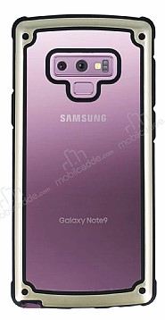 Samsung Galaxy Note 9 Jelly Bumper effaf Ultra Koruma Gold Klf