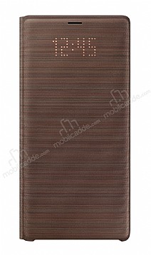 Samsung Galaxy Note 9 Orjinal Led View Cover Kahverengi Klf