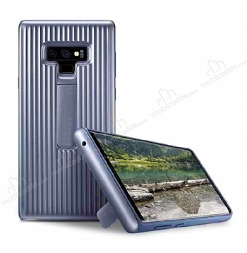 Samsung Galaxy Note 9 Standl Lacivert Rubber Klf