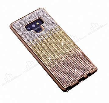 Samsung Galaxy Note 9 Tal Geili Gold Silikon Klf