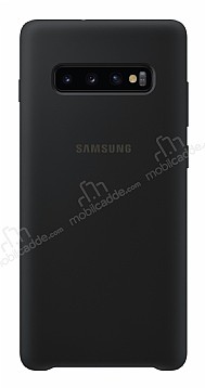 Samsung Galaxy S10 Orjinal Siyah Silikon Klf