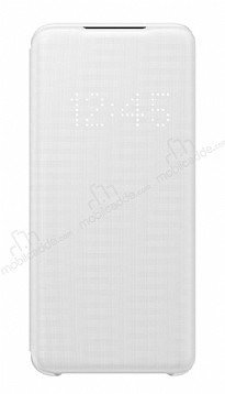 Samsung Galaxy S20 Orjinal Led View Cover Beyaz Klf