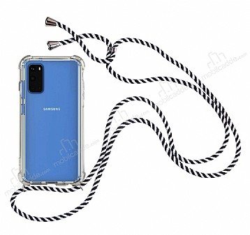 Samsung Galaxy S20 Plus izgili Askl effaf Silikon Klf