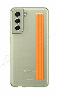 Samsung Galaxy S21 FE 5G Orijinal Clear Strap Yeşil Kılıf