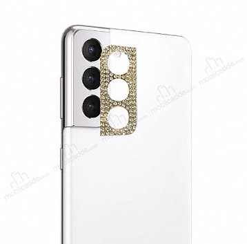 Samsung Galaxy S21 Plus Tal Gold Kamera Lensi Koruyucu