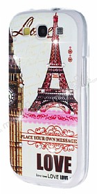 Samsung Galaxy S3 / S3 Neo Tal Eiffel Kulesi Silikon Klf
