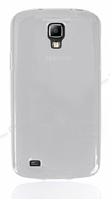 Samsung Galaxy S4 Active effaf Beyaz Silikon Klf
