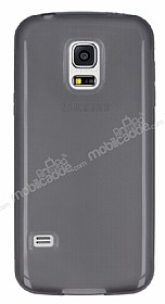 Samsung Galaxy S5 mini effaf Siyah Silikon Klf