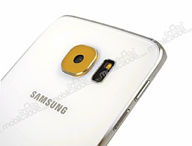 Samsung Galaxy S6 / S6 Edge / Note 5 Gold Kamera Lensi Koruyucu