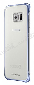 Samsung Galaxy S6 Edge Orjinal Metalik Dark Silver Kenarl Kristal Klf