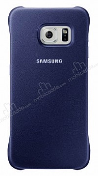 Samsung Galaxy S6 Edge Orjinal Lacivert Rubber Klf
