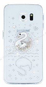 Samsung Galaxy S6 Edge Tal Kuu effaf Silikon Klf