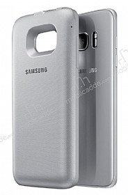 Samsung Galaxy S7 Edge Orjinal Kablosuz arj zellikli Silver Klf