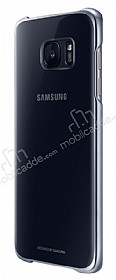Samsung Galaxy S7 Edge Orjinal Metalik Dark Silver Kenarl Kristal Klf