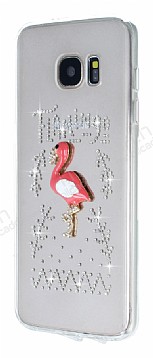 Samsung Galaxy S7 Edge Tal Flamingo effaf Silikon Klf