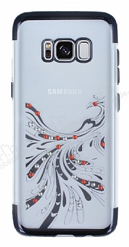 Samsung Galaxy S8 Peacock Tal effaf Silikon Klf