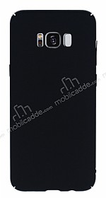 Samsung Galaxy S8 Plus Tam Kenar Koruma Siyah Rubber Klf