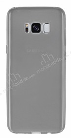 Samsung Galaxy S8 Plus Ultra nce effaf Siyah Silikon Klf