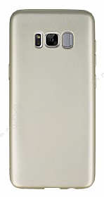 Samsung Galaxy S8 Ultra nce Mat Gold Silikon Klf