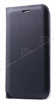 Samsung Galaxy S9 Plus nce Yan Kapakl Czdanl Siyah Klf
