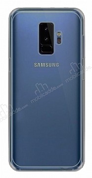 Samsung Galaxy S9 Plus Ultra nce effaf Siyah Silikon Klf