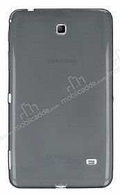 Samsung Galaxy Tab 4 7.0 effaf Siyah Silikon Klf