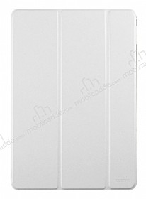 Samsung Galaxy Tab A 2016 T580 Slim Cover Beyaz Klf