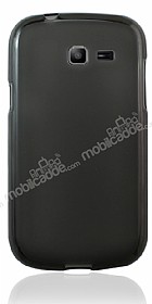 Samsung Galaxy Trend Lite S7390 effaf Siyah Silikon Klf