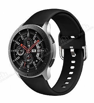Samsung Galaxy Watch Silikon Siyah Kordon (46 mm)