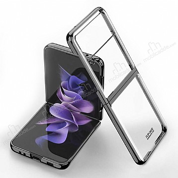 Samsung Galaxy Z Flip3 5G Cam Siyah Klf