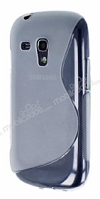 Samsung i8190 Galaxy S 3 Mini Desenli effaf Silikon Klf