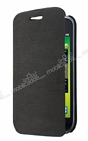 Samsung i9000 Galaxy S nce Yan Kapakl Siyah Klf