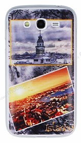 Samsung Galaxy Grand stanbul Kartpostal Ultra nce Silikon Klf