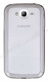Samsung Galaxy Grand Siyah Silikon Kenarl Kristal Klf