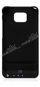Samsung i9100 Galaxy S2 Bataryal Siyah Klf