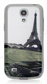 Samsung i9190 Galaxy S4 mini Eiffel Ultra nce Silikon Klf