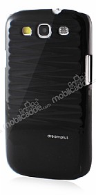 Samsung Galaxy S3 / S3 Neo Desenli Siyah Parlak Rubber Klf
