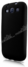 Samsung Galaxy S3 / S3 Neo Siyah Mat Silikon Klf