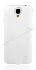Samsung i9500 Galaxy S4 Bataryal Beyaz Klf