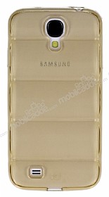 Samsung i9500 Galaxy S4 Bubble effaf Gold Silikon Klf