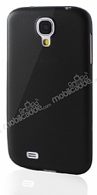 Samsung i9500 Galaxy S4 Ultra nce Siyah Rubber Klf