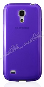Samsung i9500 Galaxy S4 Ultra Koruma Mor Silikon Klf