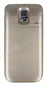 Samsung i9600 Galaxy S5 Standl Bataryal Gold Klf
